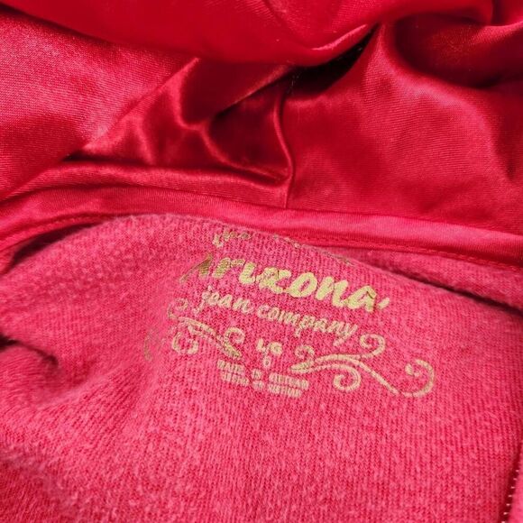 Girls Y2K Vintage Velour Tracksuit Red Arizona 2 Piece Girls Size 6 - Picture 7 of 11